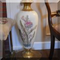 P05. Royal Bonn urn-shaped vase. 27"h 